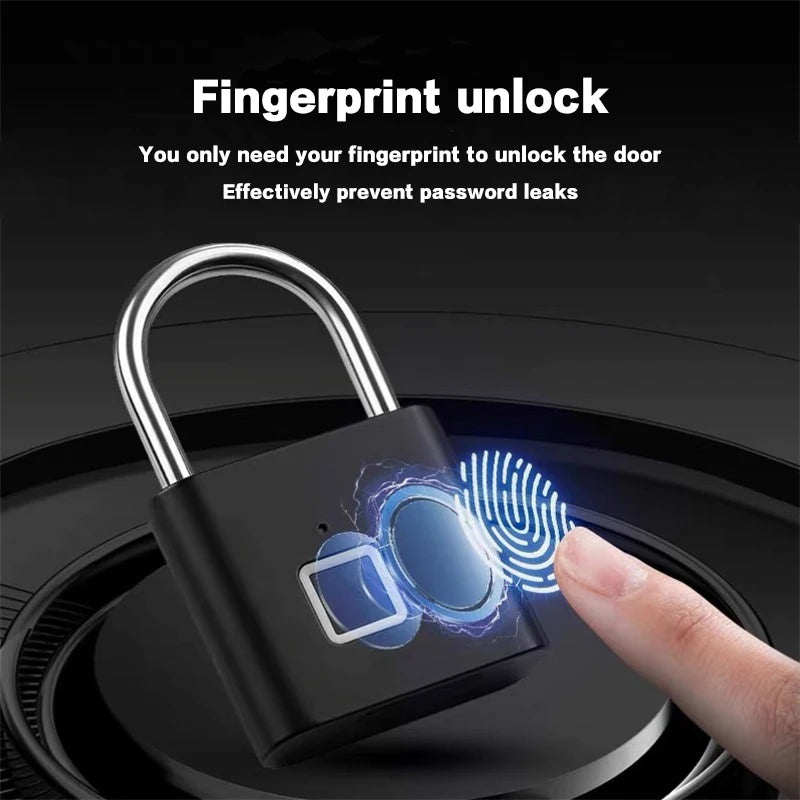 Rechargeable Fingerprint Padlock