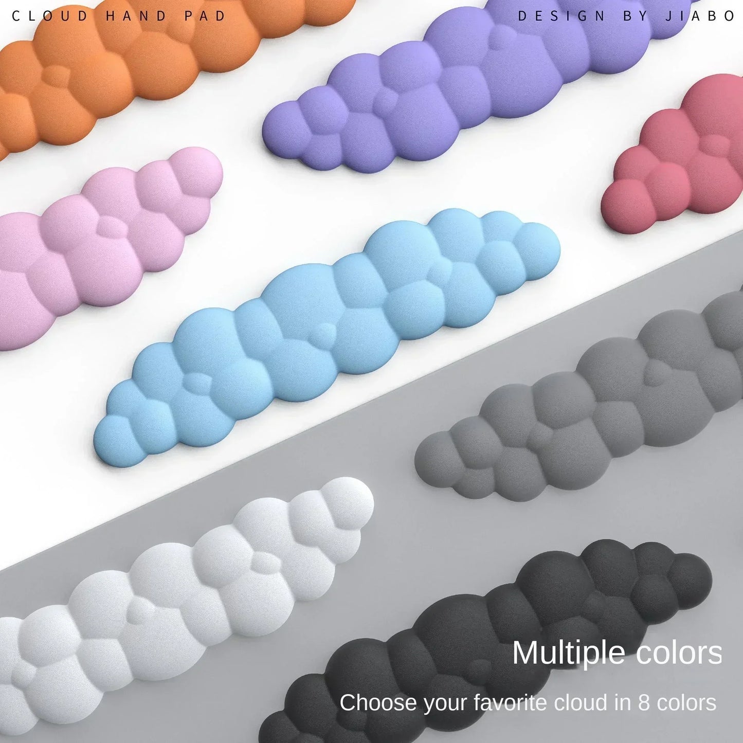 Cloud Mouse pad with wrist rest