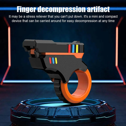 Juguete antiestrés con deslizadores giratorios para dedos