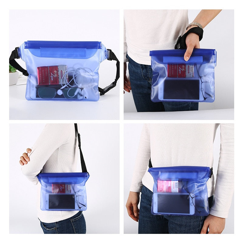 Waterproof Swimming Mobile Phone Bag Shoulder Pack - BestShop