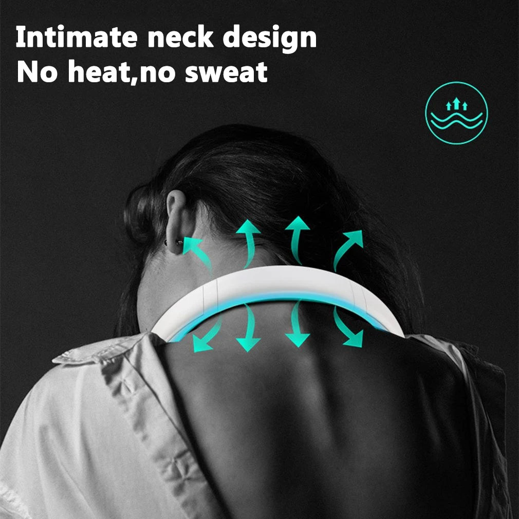 Neck Fan Portable Bladeless Hanging