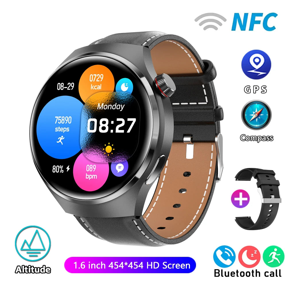 AMOLED NFC Watch GT4 Pro Smartwatch