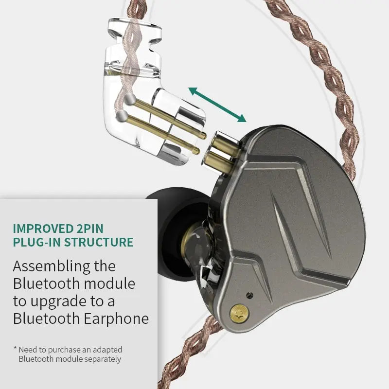 KZ ZSN PRO Hybrid In-Ear Earphones