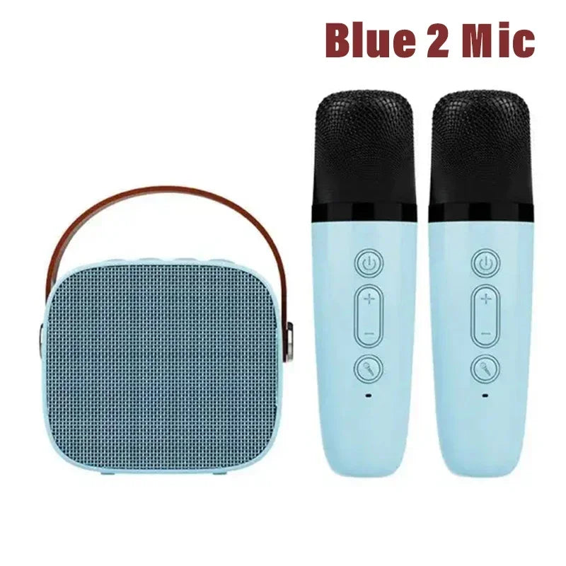 Karaoke Wireless Dual Microphones Machine For Kids