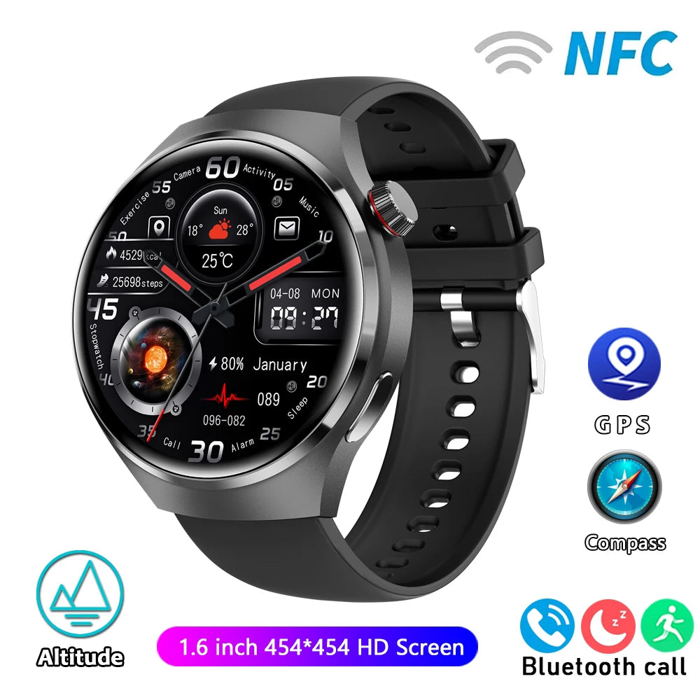 AMOLED NFC Watch GT4 Pro Smartwatch