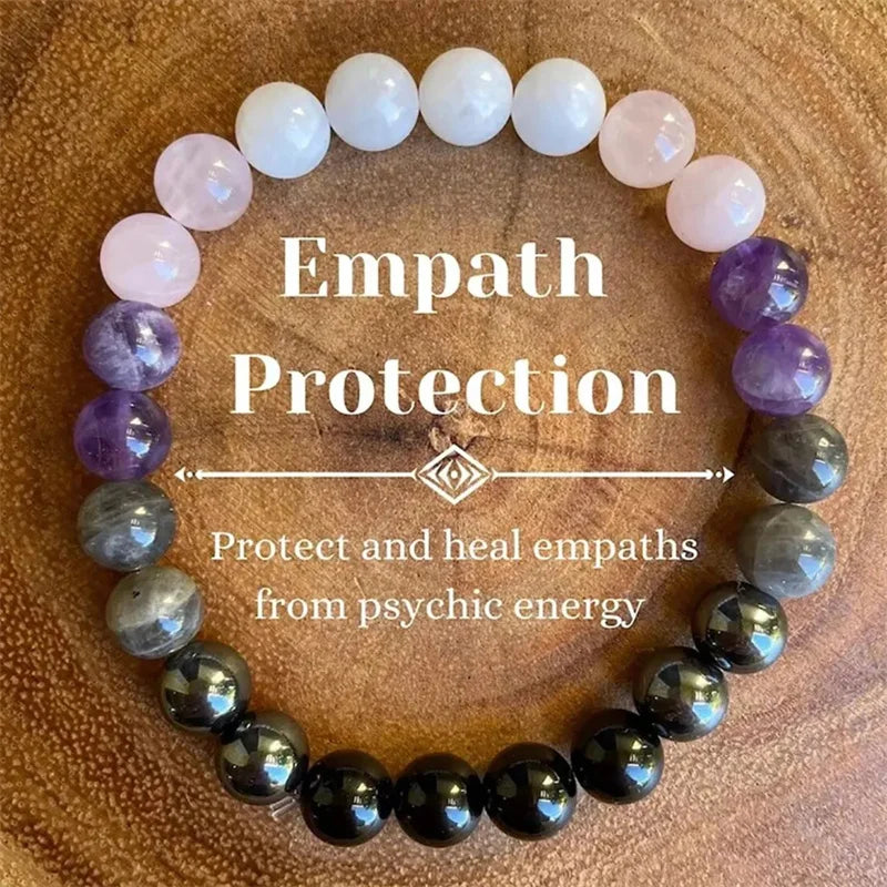 Handmade Pink Amethyst Beaded Bracelet