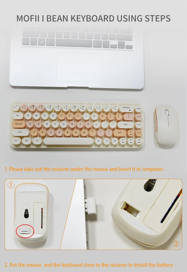 Clavier et souris sans fil MOFII