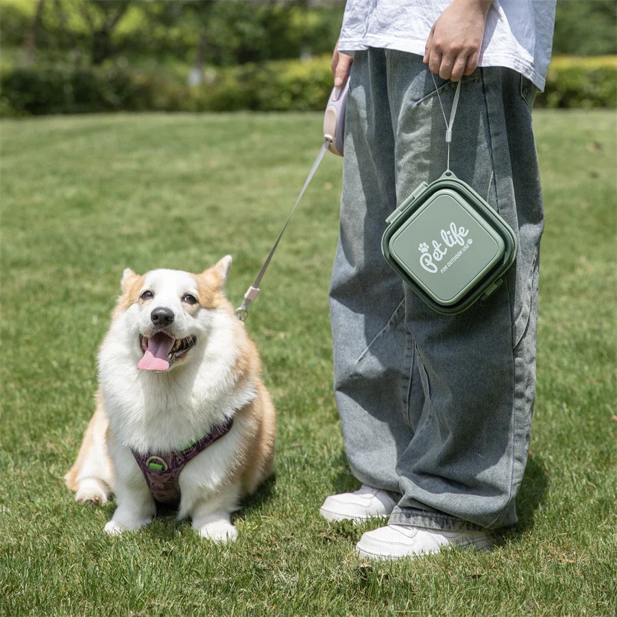 Thickened Folding Pet Bowls