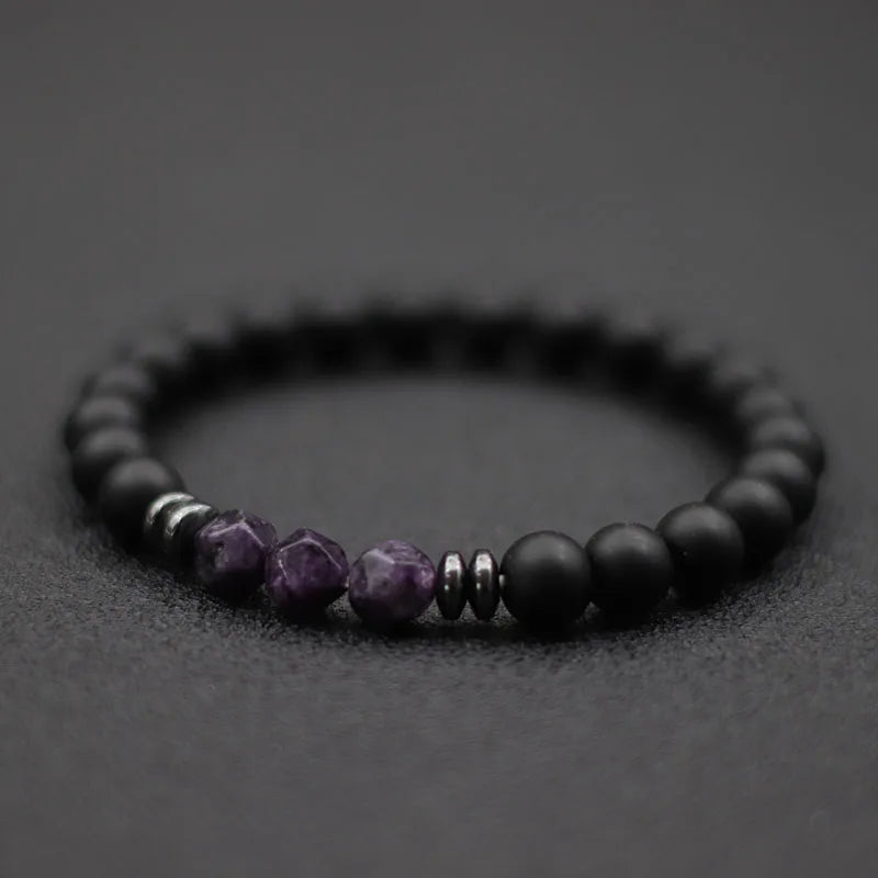 Fashion Men’s Natural Stone Bracelet