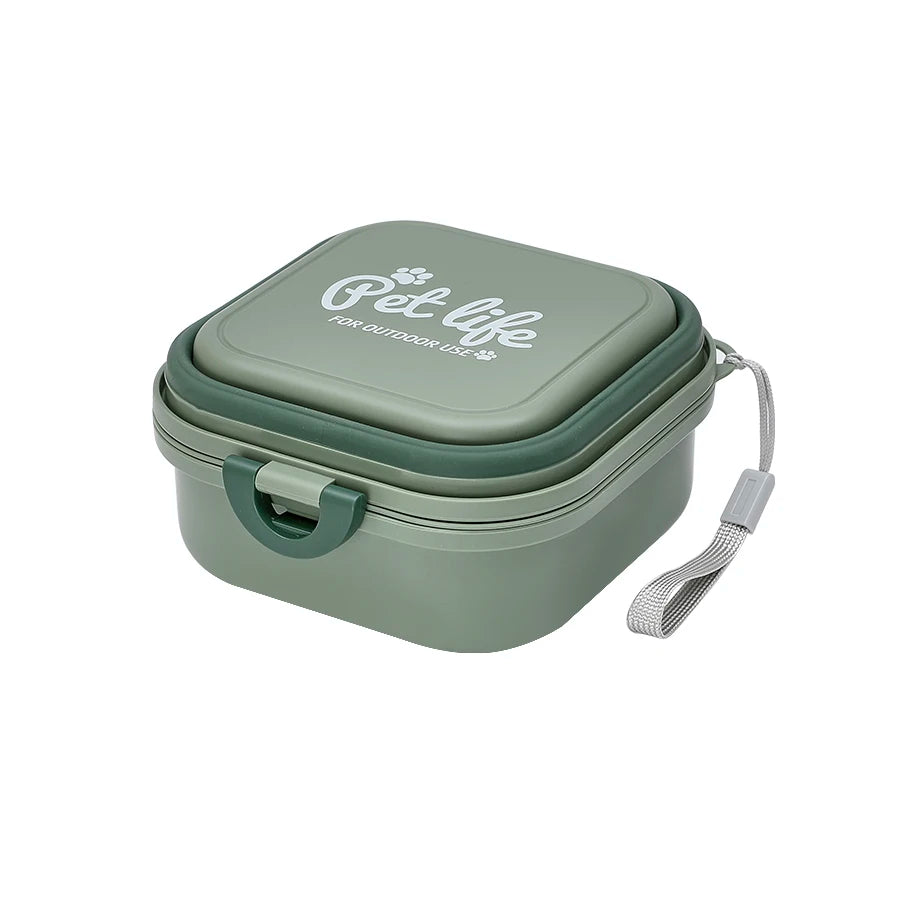 Thickened Folding Pet Bowls