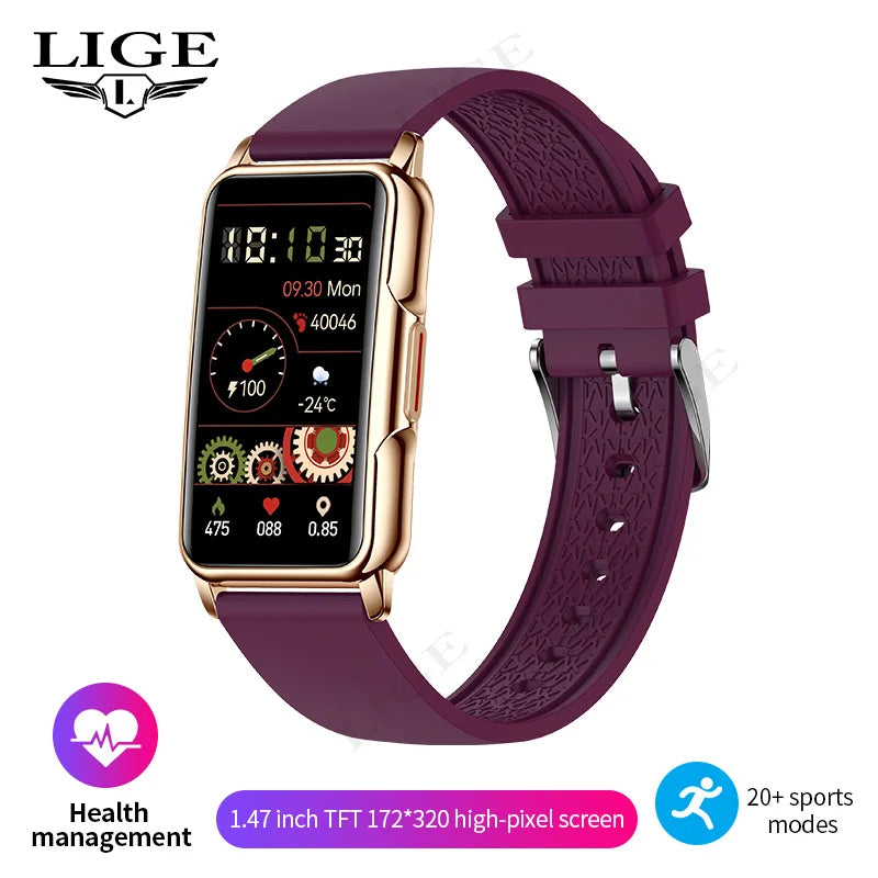 LIGE Smart Bracelet For Android IOS