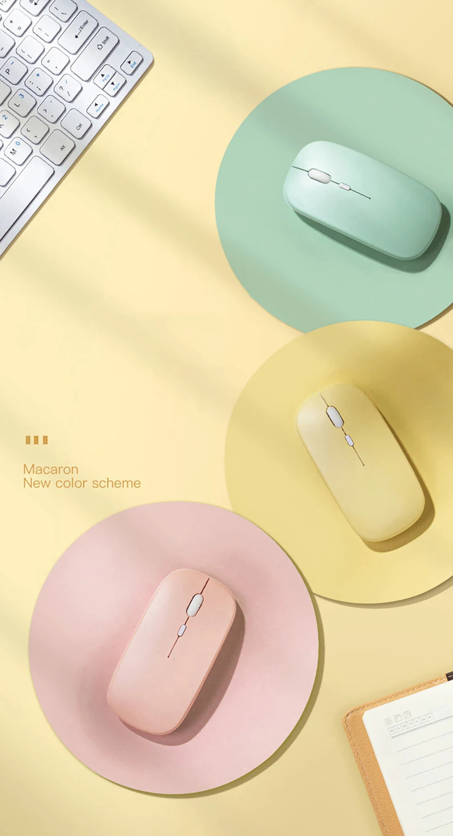 Portable Workin Bluetooth Mouse