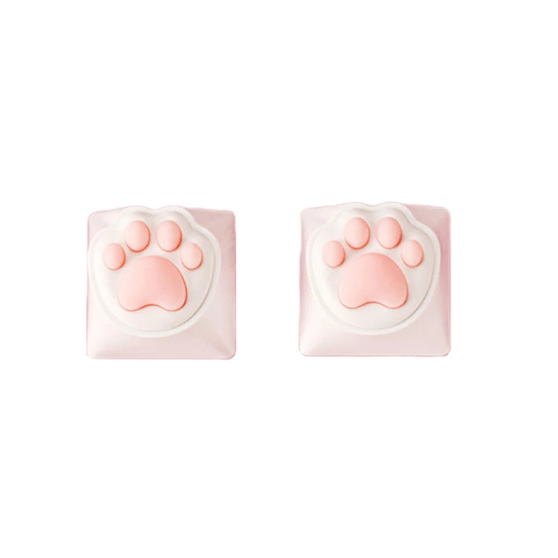 Teclas con forma de pata de gato para teclado mecánico (1 unidad)