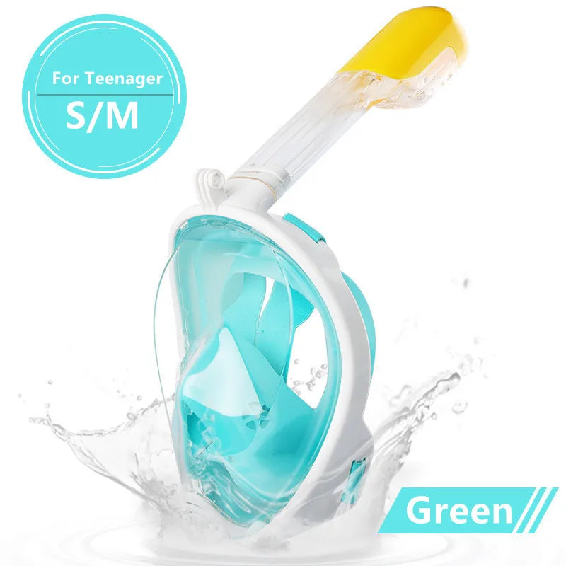 Underwater Scuba Anti Fog Full Face Diving Mask