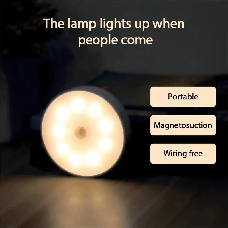 Magnetic LED Night Light Body Sensor