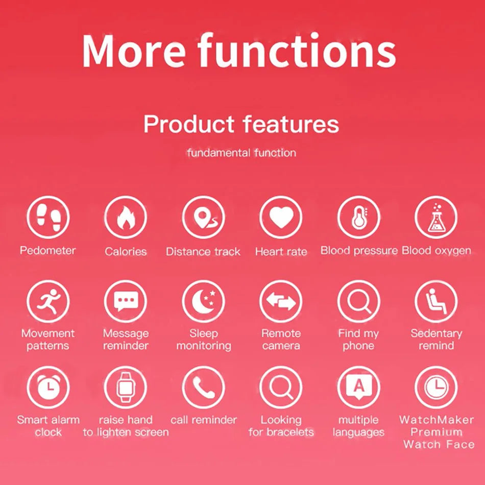 M6 Smart Watch Men Women Fitness Smart Bracelet