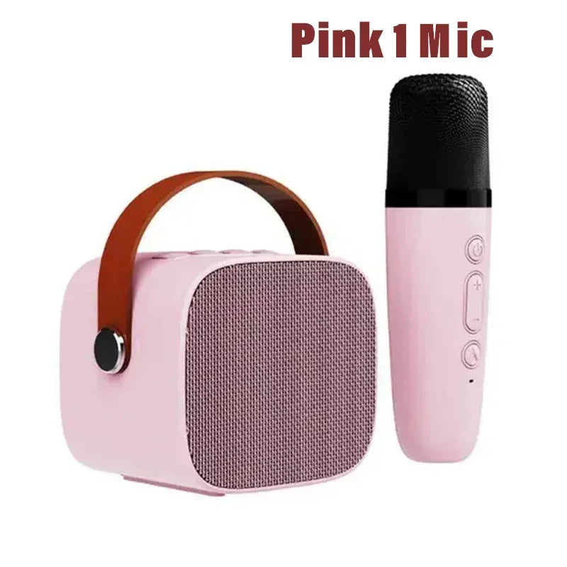 Karaoke Wireless Dual Microphones Machine For Kids
