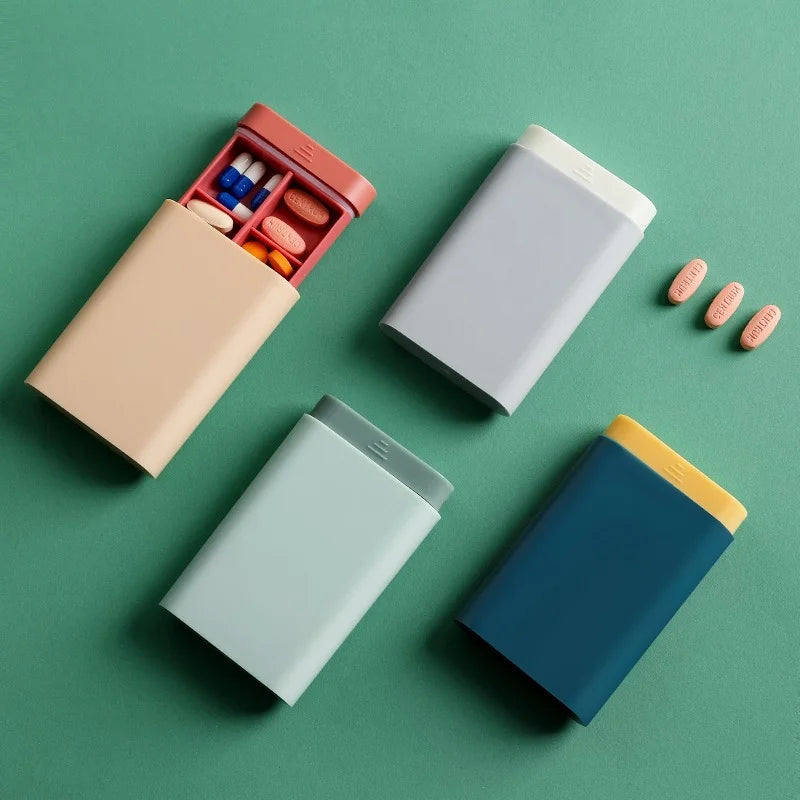 Mini Small Portable Travel Vitamin Box Pill Cases