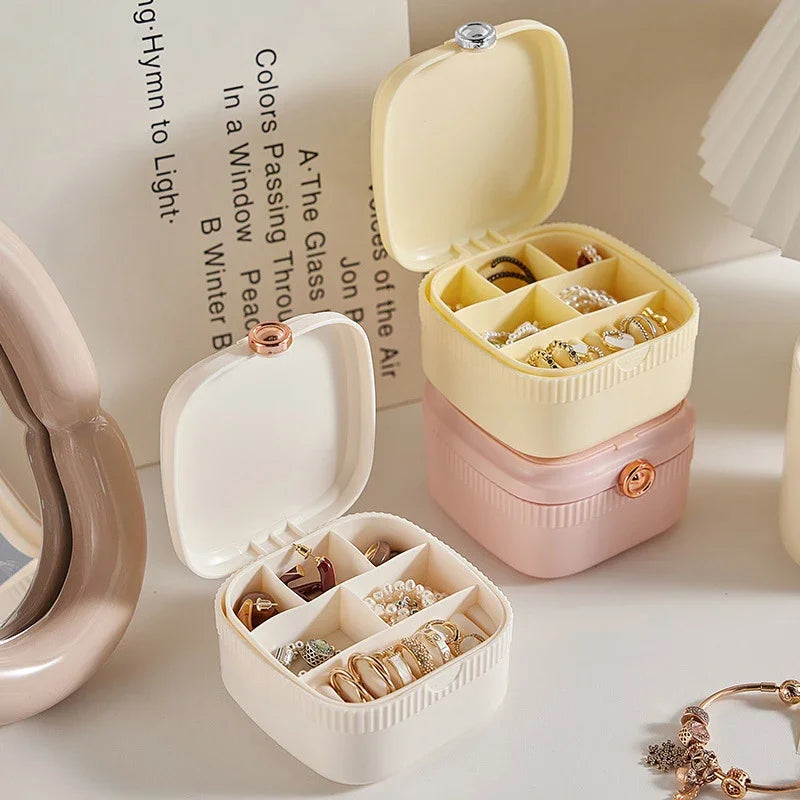 Portable Travel Jewelry Organizer Box