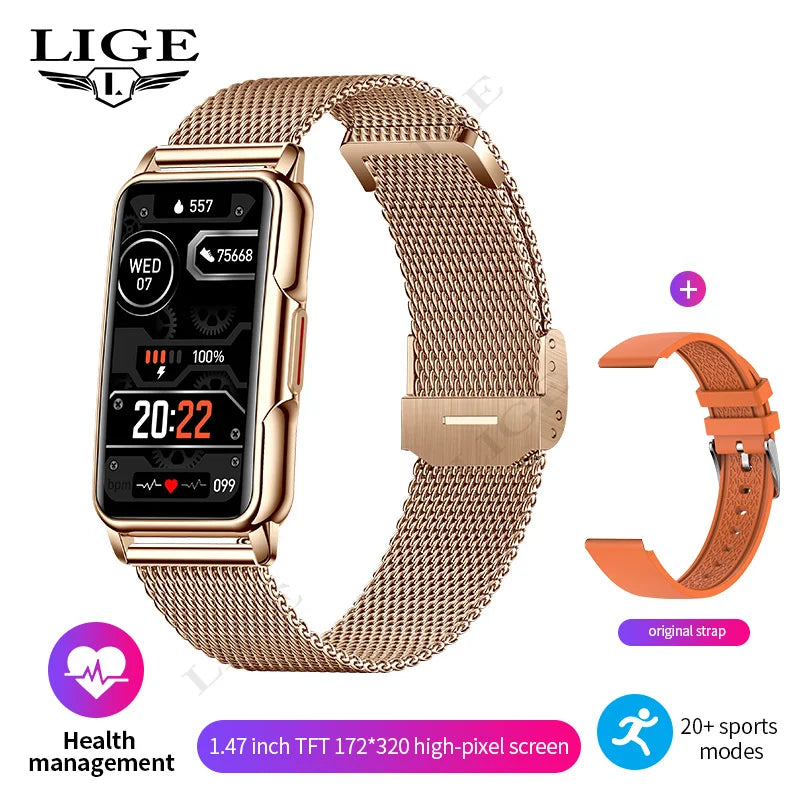 LIGE Smart Bracelet For Android IOS