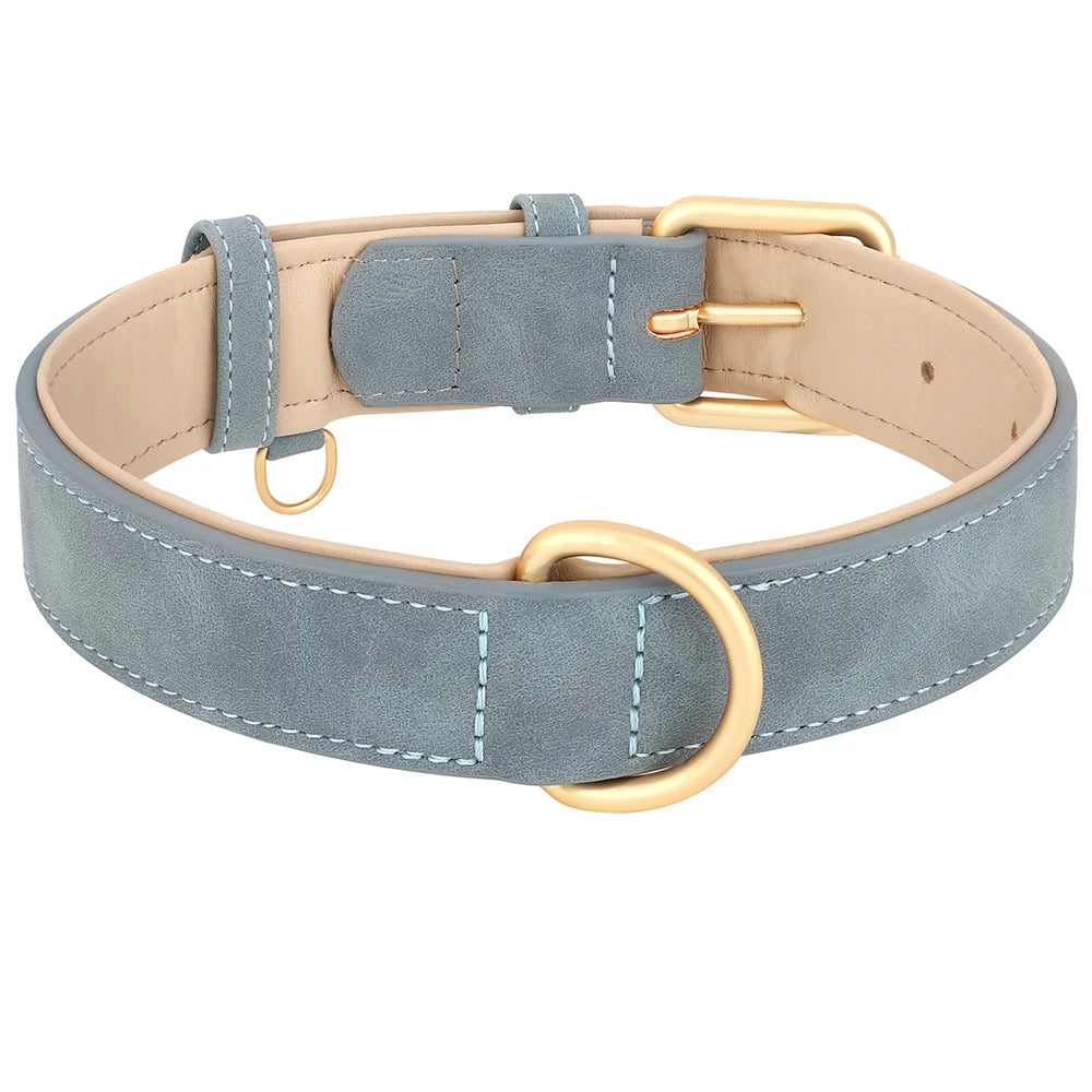 Durable Leather Dog Collar