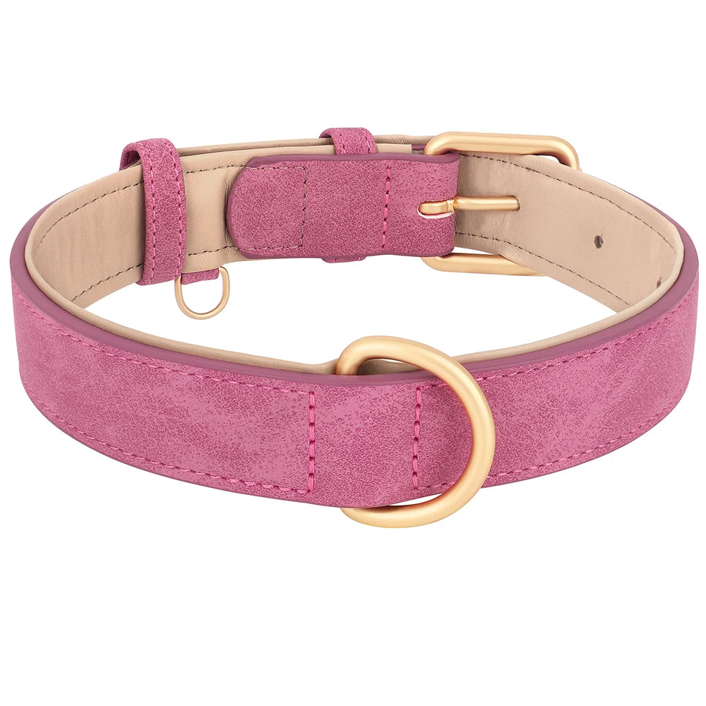 Durable Leather Dog Collar
