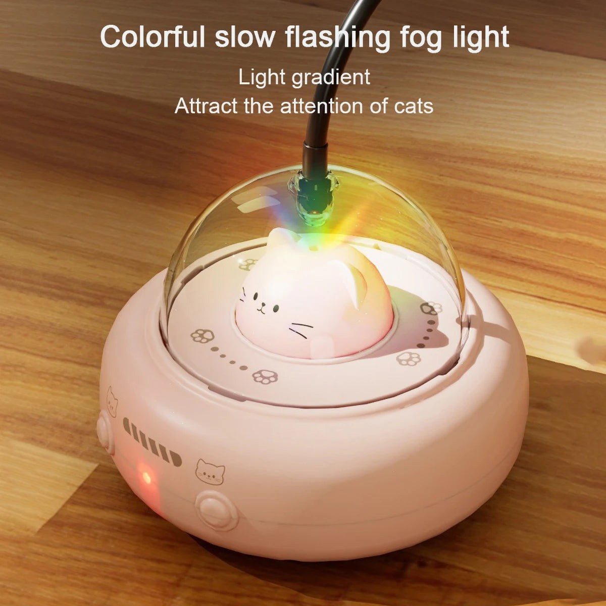 Intelligent Cat Toy with Red Dot Laser