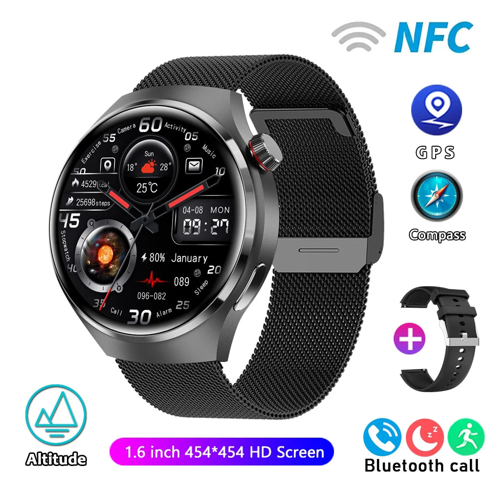 AMOLED NFC Watch GT4 Pro Smartwatch