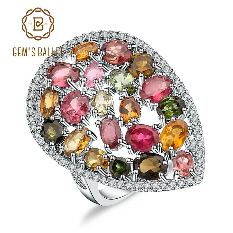 Natural Tourmaline Ring