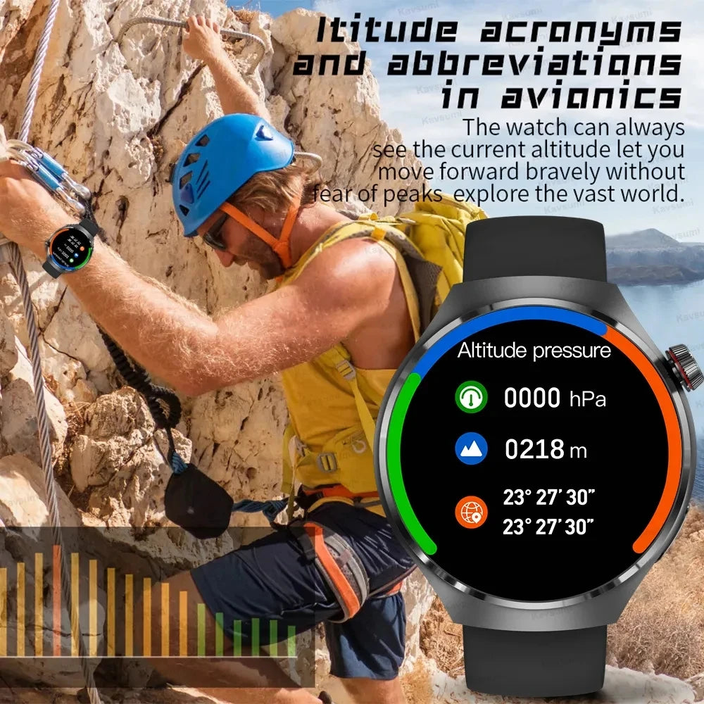 AMOLED NFC Watch GT4 Pro Smartwatch