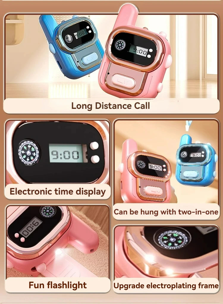 Children Walkie Talkie Wireless Watch