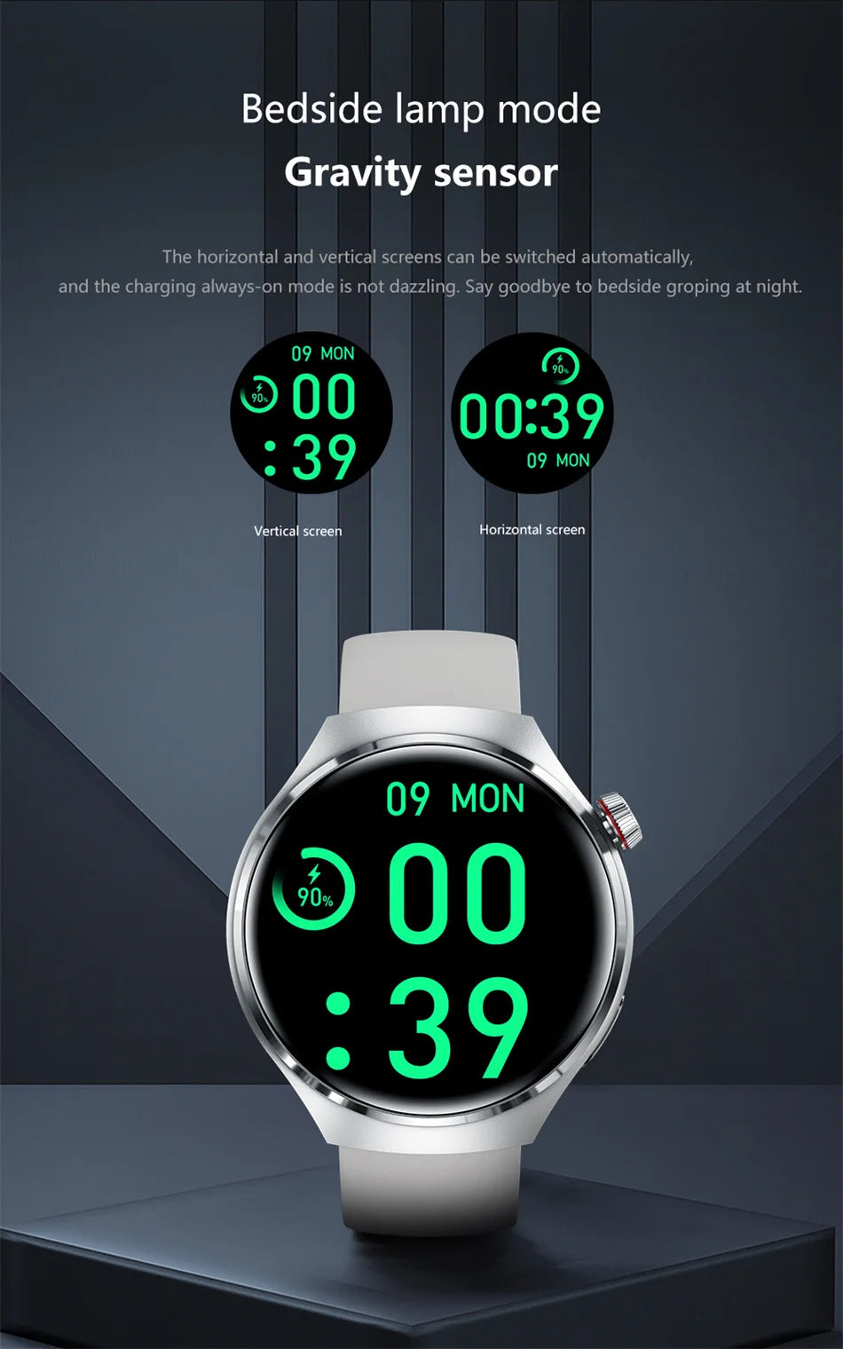 AMOLED NFC Watch GT4 Pro Smartwatch