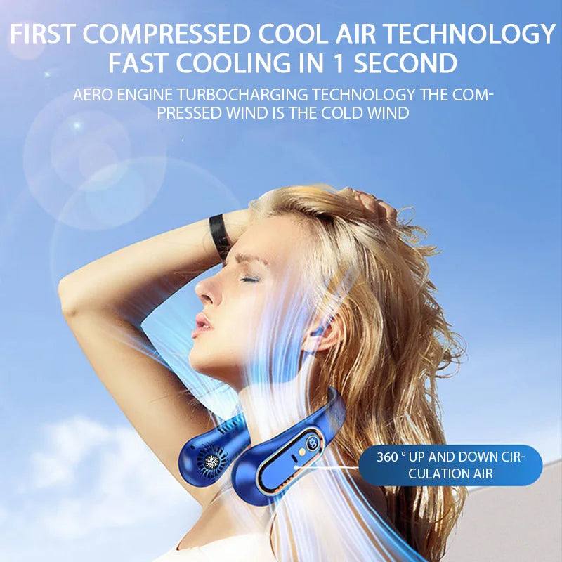 Portable Mini Hanging Neck Fan