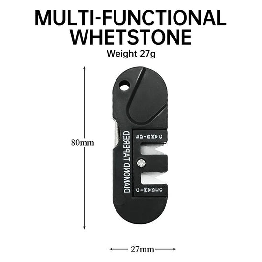 Portable 4-in-1 Whetstone Sharpener