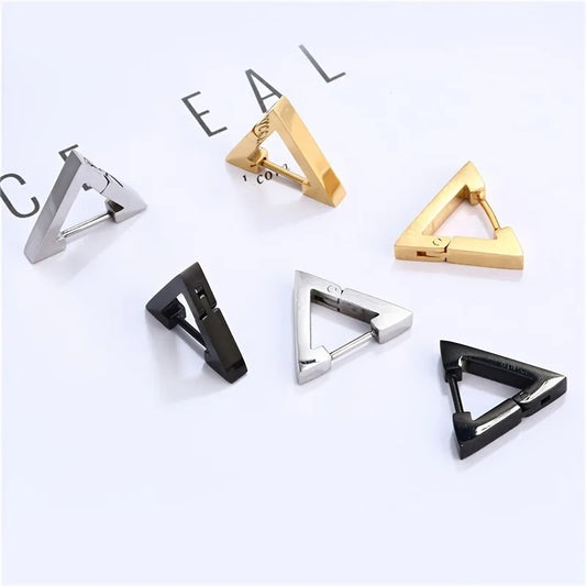 Punk Triangle Earrings