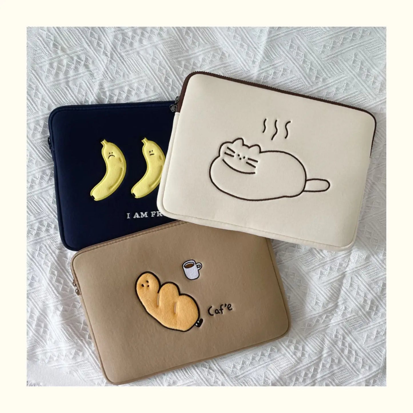 Housses mignonnes pour ordinateur portable MacBook