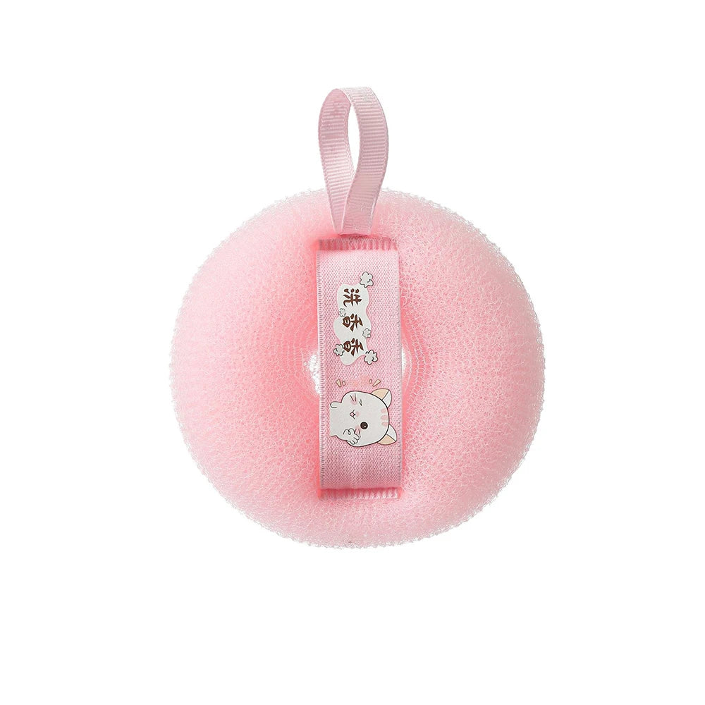 Shower Loofah Bath Sponge With Hanging Rope