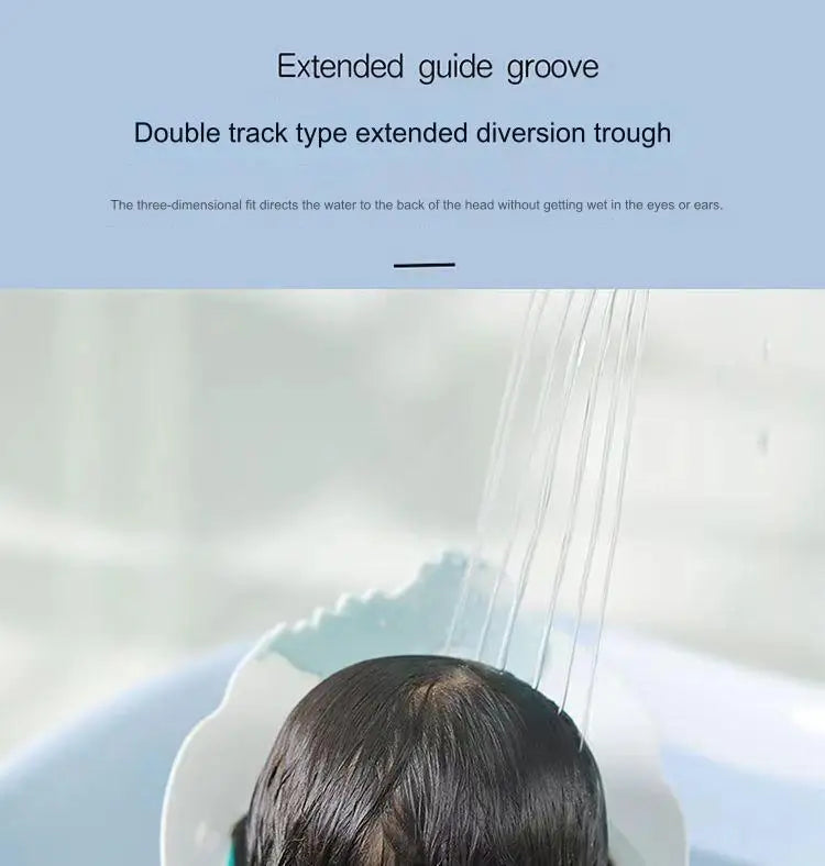 Adjustable Size Children Shampoo Cap