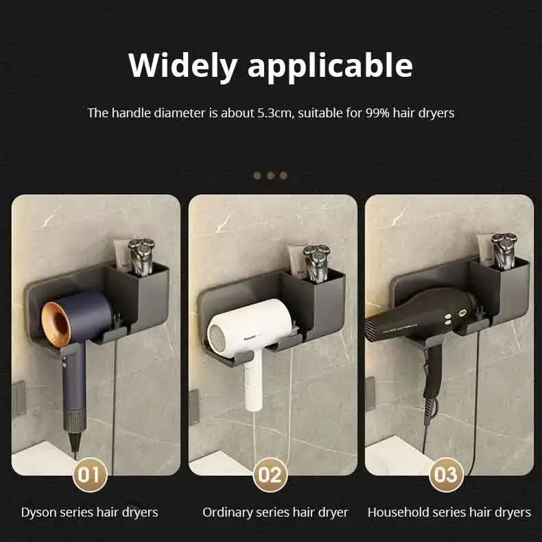 Hair Dryer Storage Rack