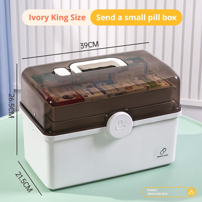 Large Capacity Medicine Box For Home Medicine Storage - BestShop