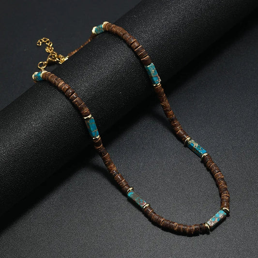Vintage Bohemian Summer Necklace Ethnic Style