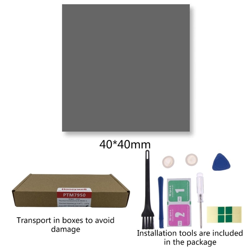 Thermal Conductive 8.5W Honeywell PTM7950 Silicone Pad - BestShop