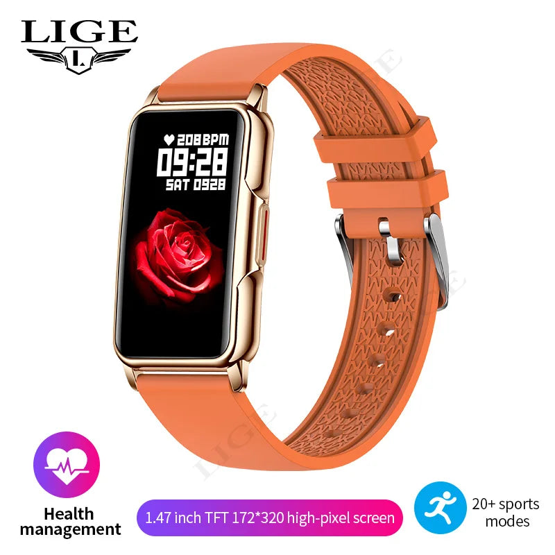 LIGE Smart Bracelet For Android IOS
