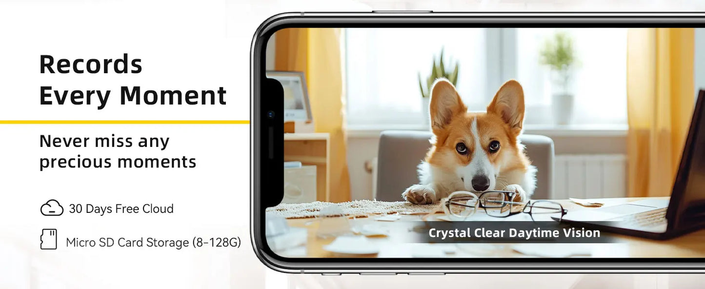 BoyKeep 3MP 5G/2.4GHz WiFi Indoor Camera