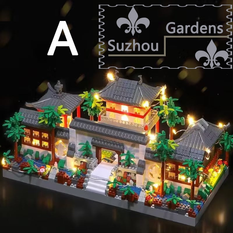 China Suzhou Classic Garden Series Famous Building Block Set - BestShop