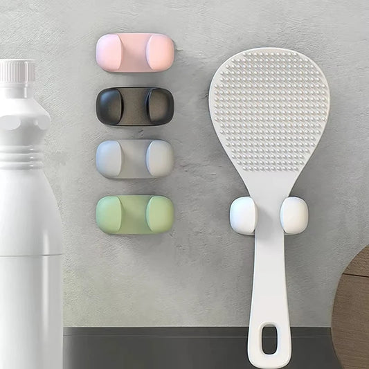 Support de rangement en silicone pour cuillère à riz