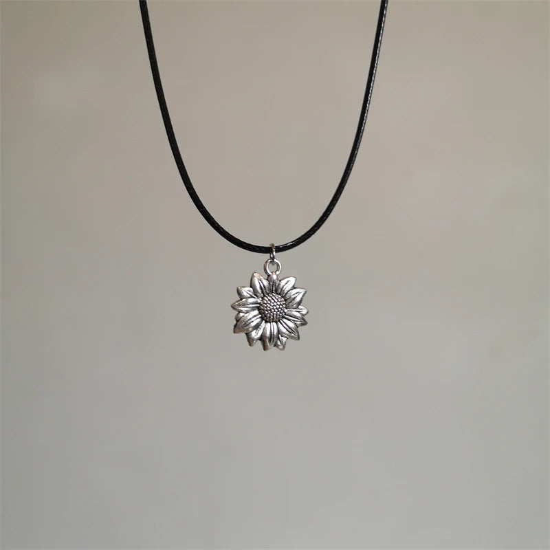 Vintage Spiral Vortex Pendant Necklace