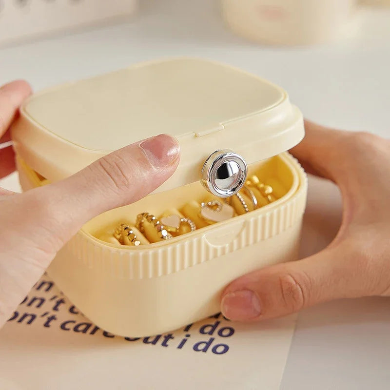 Portable Travel Jewelry Organizer Box