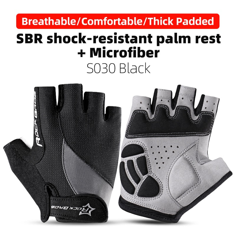 Cycling Gloves Half Finger Shockproof Wear - BestShop