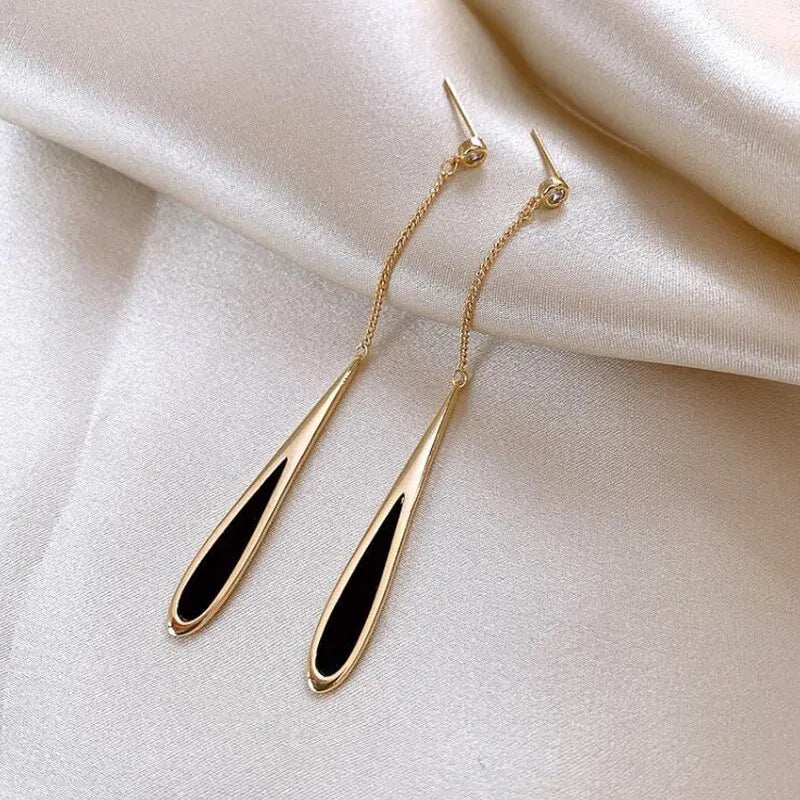 Simple Geometric Square Drop Earrings